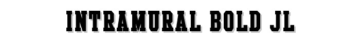 Intramural Bold JL font